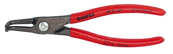 KNIPEX kleště na pojistné kroužky vnitřní zahnuté 90°