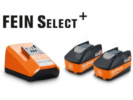 FEIN 18V SET: rychlonabíječka ALG 50 + 2x aku 18V 5,2Ah