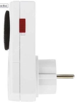EMOS časovač - mechanická spínací zásuvka 15FD/3A P5504