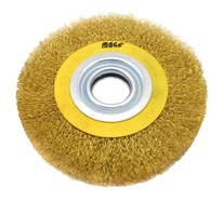 MAGG kruhový kartáč vlnitý 150mm drát 0,30mm, otvor 32mm