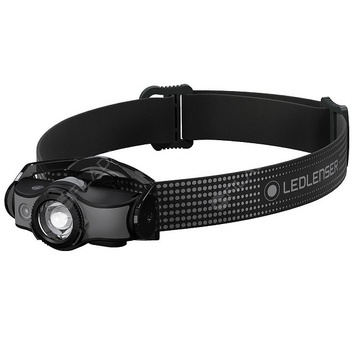 LEDLENSER nabíjecí čelovka MH5 šedo-černá 400lm focus 502147