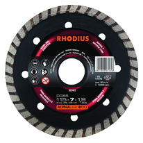 RHODIUS diamantový řezný kotouč DG55 115x7,0x1,9x22