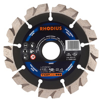 RHODIUS diamantový řezný kotouč LD300 115x12,0x2,4x22