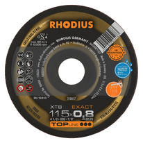 RHODIUS řezný kotouč XT8 EXACT 115x0,8x22 TOPline na nerez 210057