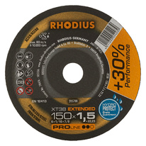  RHODIUS řezný kotouč XT38 150x1,5x22 PROline na nerez 205700