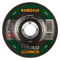  RHODIUS řezný kotouč FTK44 115x3,0x22 PROline na hliník 201810