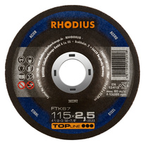  RHODIUS řezný kotouč FTK67 115x2,5x22 TOPline na ocel 202392