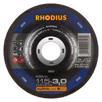 RHODIUS řezný kotouč KSMK 115x3,0x22 ALPHAline na ocel 200631