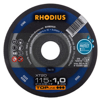 RHODIUS řezný kotouč XT20 115x1,0x22 TOPline na ocel