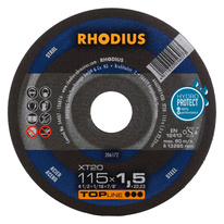 RHODIUS řezný kotouč XT20 115x1,5x22 TOPline na ocel