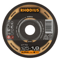  RHODIUS řezný kotouč XT70 125x1,0x22 ALPHAline na nerez 207437