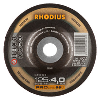 RHODIUS brusný kotouč RS38 125x4,0x22 PROline na ocel a nerez