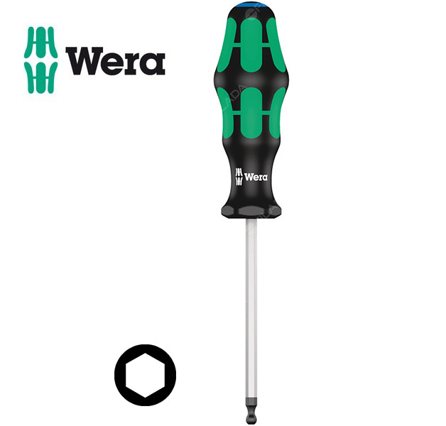 WERA šroubovák Inbus/HEX s kulatou hlavou - WERA šroubovák Inbus/HEX s kulatou hlavou