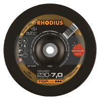  RHODIUS brusný kotouč RS480 230x7,0x22 TOPline na ocel, nerez a litinu 210241