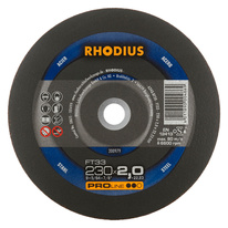  RHODIUS řezný kotouč FT33 230x2,0x22 PROline na ocel 200979