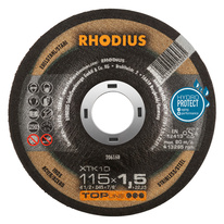  RHODIUS řezný kotouč XTK10 115x1,5x22 TOPline na nerez 206168