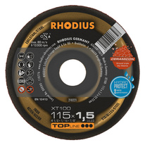 RHODIUS řezný kotouč XT100 115x1,5x22 CERAMICON na nerez