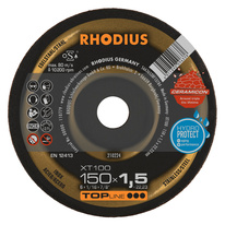 RHODIUS řezný kotouč XT100 150x1,5x22 CERAMICON na nerez 210224