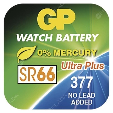 GP Ultra Plus baterie do hodinek 377F 1,55V B3377F - 1043037735f2