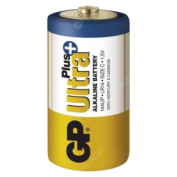 GP Ultra Plus alkalická baterie  LR14(C) B1731 2ks          - 1017312000f2