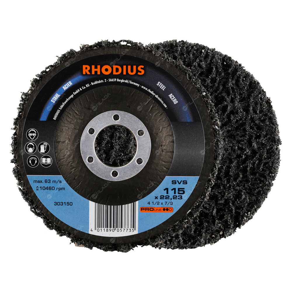 RHODIUS čistící kotouč SVS 115x22 - 115