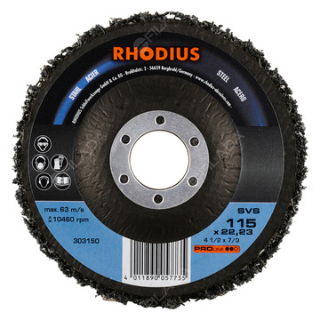RHODIUS čistící kotouč SVS 115x22 - 1152
