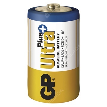 GP Ultra Plus alkalická baterie  LR20(D) B1741 2ks - 1017412000f2