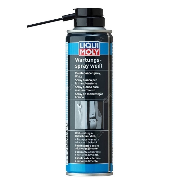 LIQUI MOLY údržbový bílý tuk ve spreji 250ml - LIQUI MOLY údržbový bílý tuk ve spreji 250ml 3075