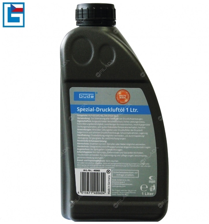 GÜDE olej pro pneumatické nářadí 1l - GD-40060