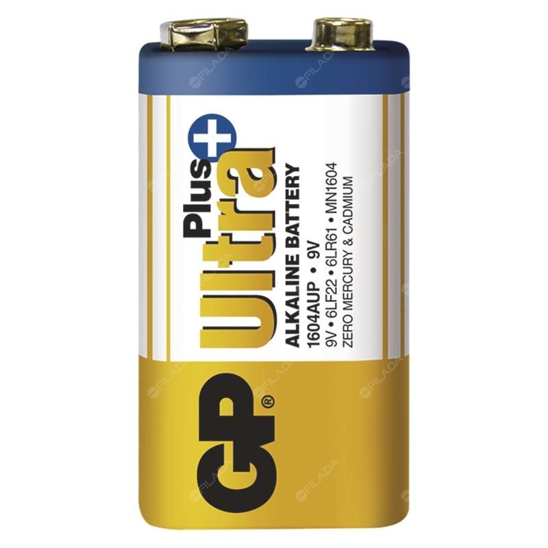 GP Ultra Plus alkalická baterie 9V 6LR61 B1751 - 1017511000