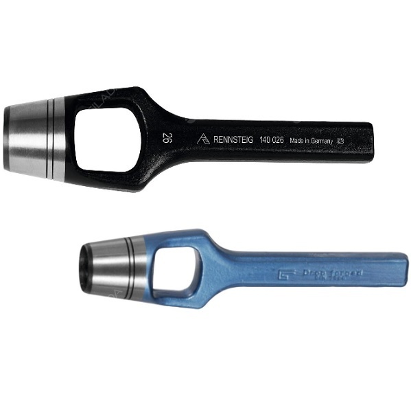RENNSTEIG/TURNUS vysekávač 4mm kovaný kruhový - 140-030