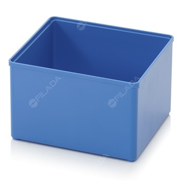 Vkládací box z ABS plastu modrý 2x2