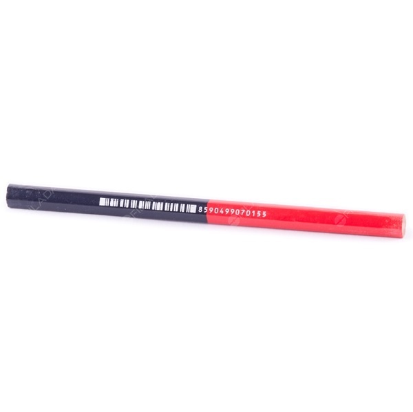 Tužka tesařská 18cm modro-červená - 107015