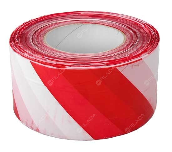 Výstražná páska červeno-bílá 70mm/500m - G200CBX