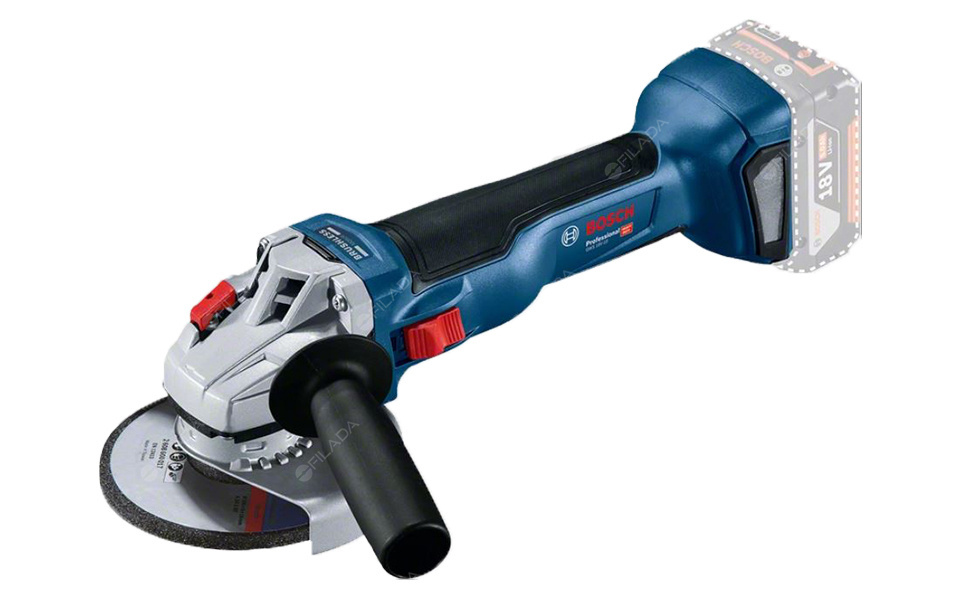BOSCH 18V aku úhlová bruska 125mm GWS 18V-10 solo - 06019J4002f1