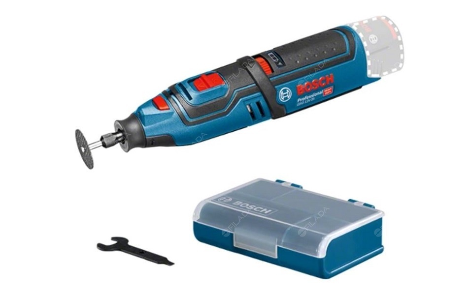BOSCH 12V aku přímá bruska GRO 12V-35 solo - 06019C5000f1