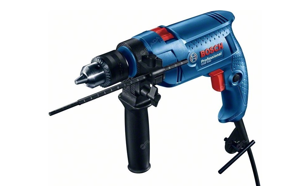 BOSCH příklepová vrtačka GSB 550 - 06011A1023f1