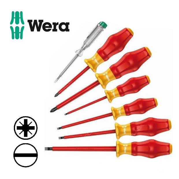 WERA sada šroubováků VDE ploché/PH + zkoušečka 1160i/7 - WERA031575_1