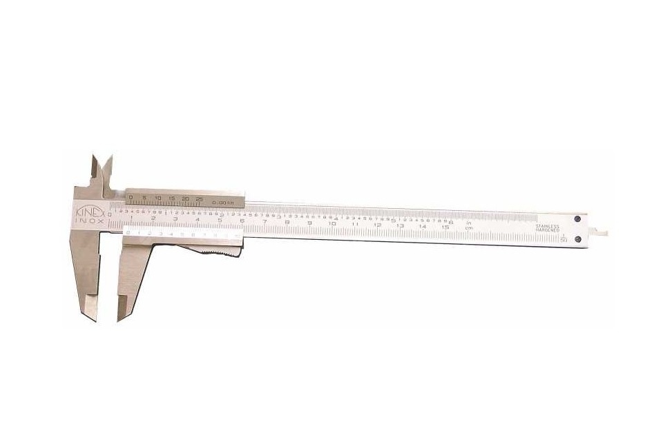 KINEX posuvné měřítko150mm/0,05, hloubkoměr - 6000-4