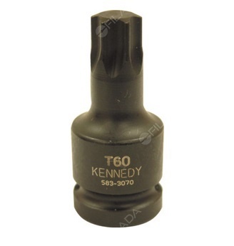 KENNEDY hlavice rázová 1/2'' Torx