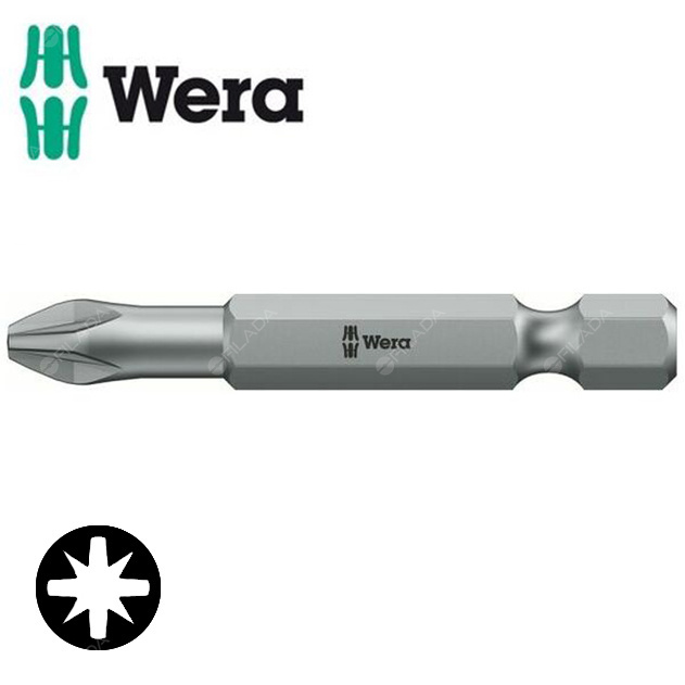 WERA bit 1/4'' Pozidriv PZ3/50mm - pz2