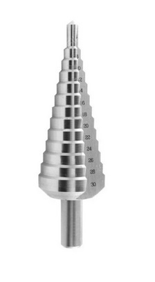 Vrták stupňovitý HSSE 6-30mm/13st.  - BU691-020