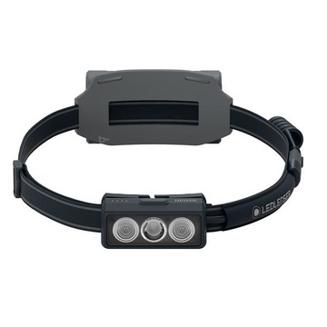 LEDLENSER čelovka NEO9R nabíjecí 1200lm černá  - 2_NEO9R_gray_502324_standard_front