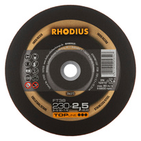  RHODIUS řezný kotouč FT38 230x2,5x22 TOPline na nerez 206373
