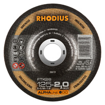 RHODIUS řezný kotouč FTK26 125x2,0x22 ALPHAline na nerez 208729