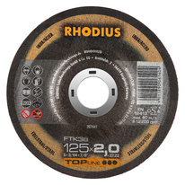 RHODIUS řezný kotouč FTK38 125x2,0x22 TOPline na nerez 207441