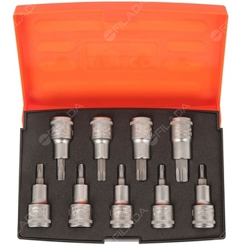 BAHCO S9TORX sada 1/2'' zástrčných hlavic TORX T20-T60/9ks S9TORX