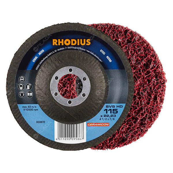 RHODIUS čistící kotouč SVS HD 115x22 - 303872f1