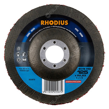 RHODIUS čistící kotouč SVS HD 125x22 - 303873f2