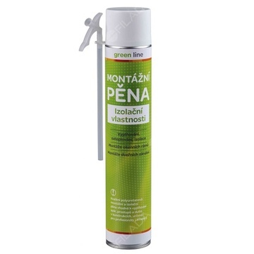 Den Braven montážní pěna PU-GR sprej 750ml 40140GR